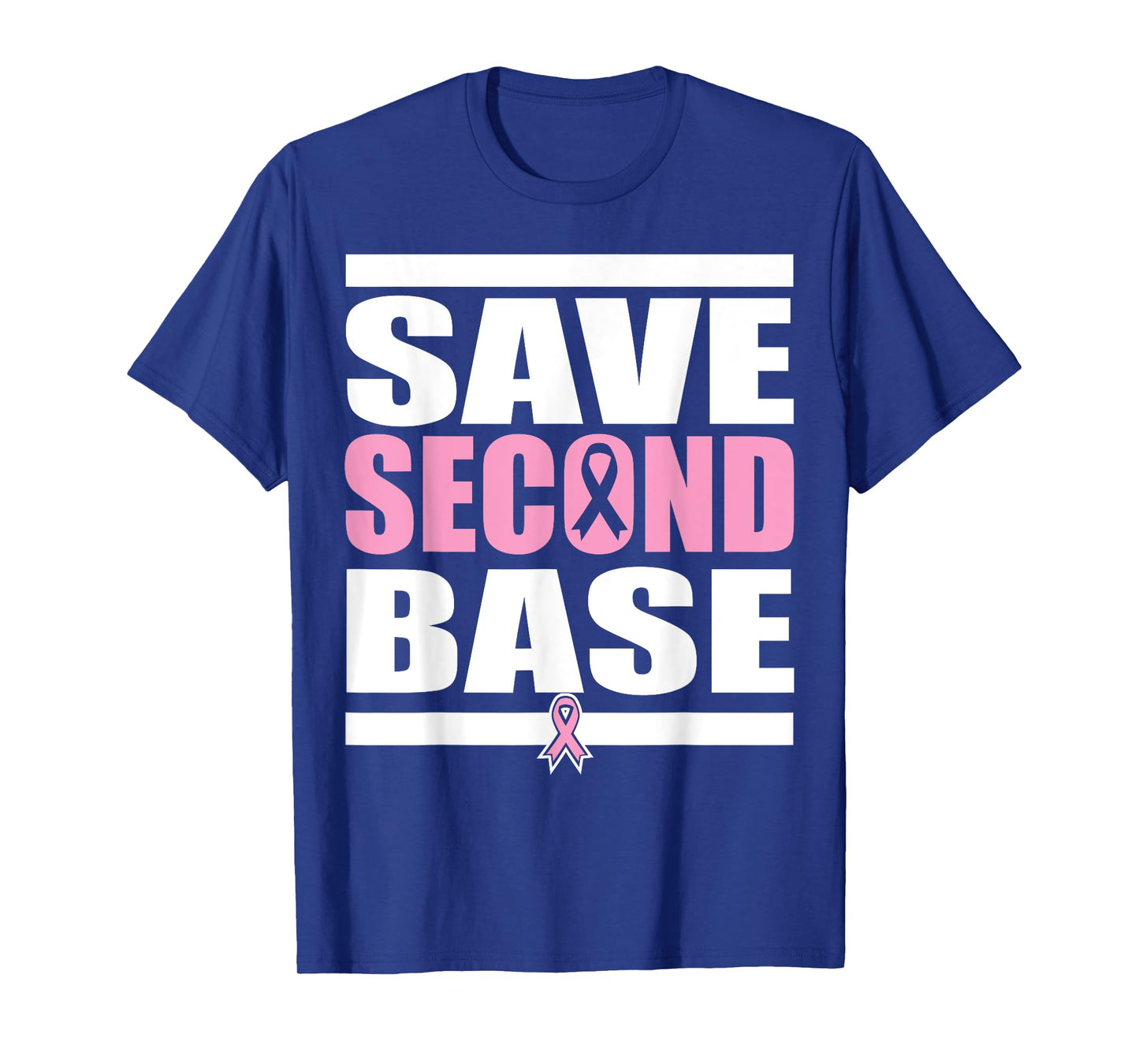Breast Cancer Awareness T-Shirt | SAVE THE SECOND BASE Shirt T-Shirt
