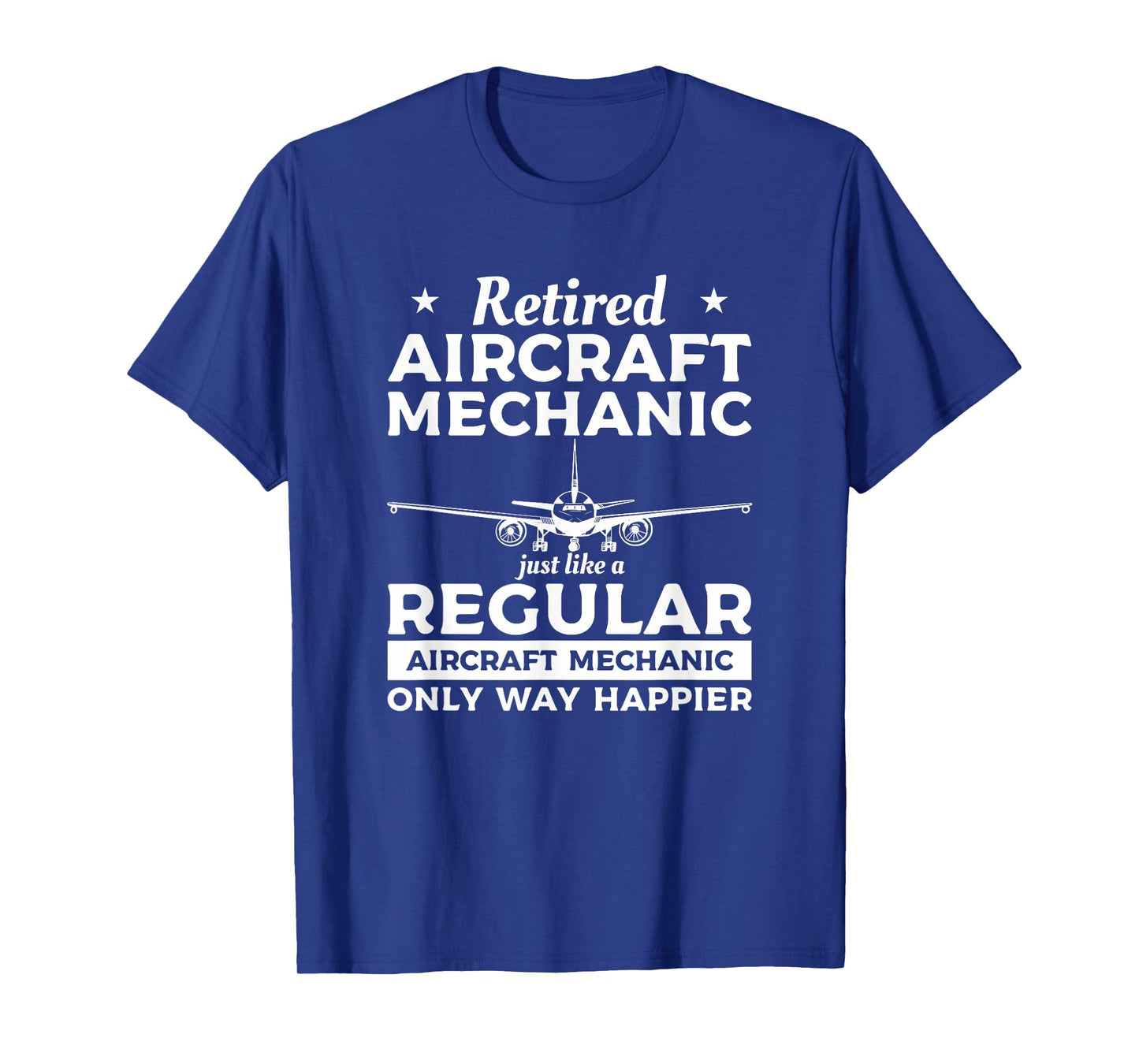 Retired Aircraft Mechanic Airplane Mechanics Retirement T-Shirt