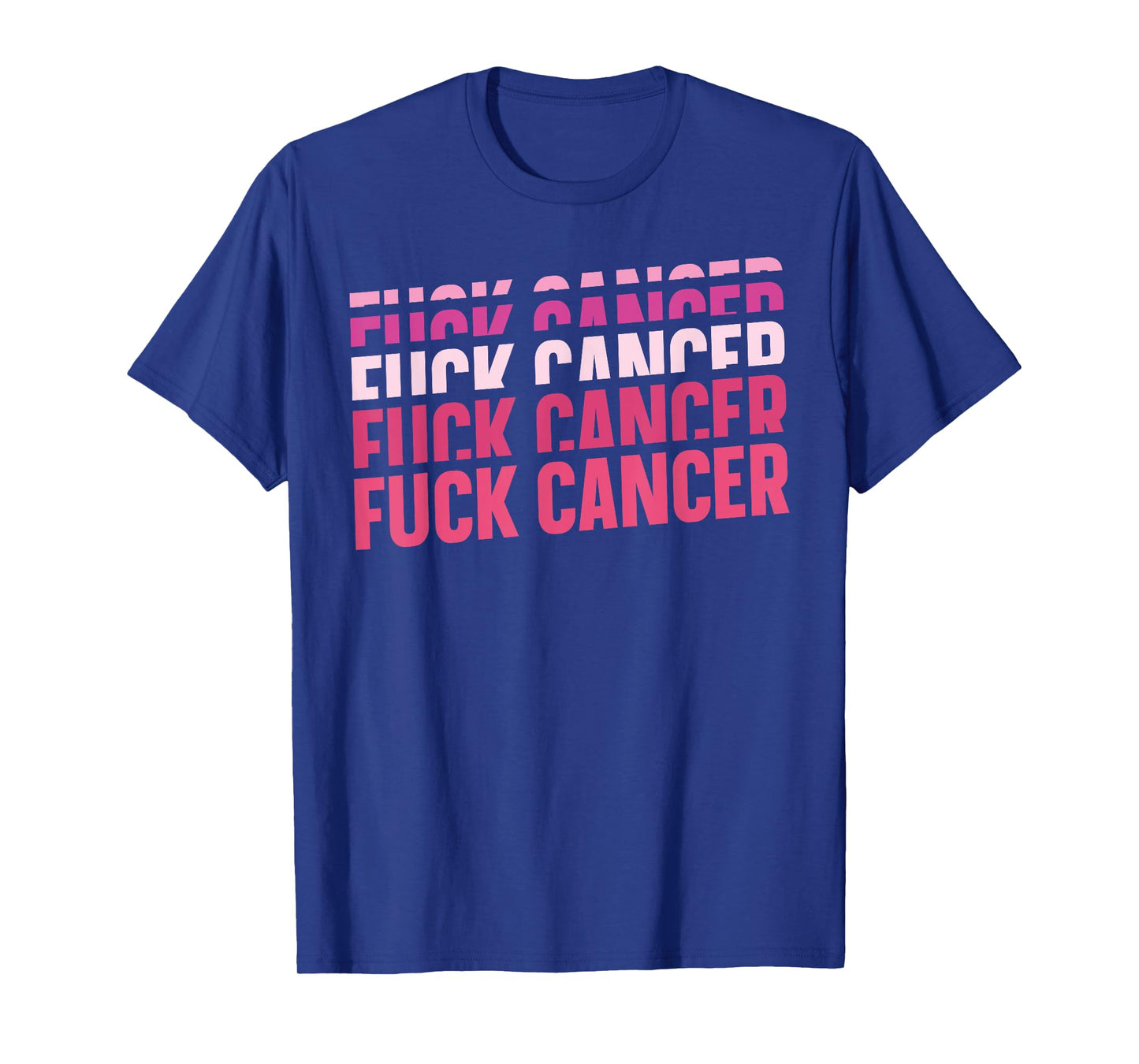Stylish Breast Cancer Awareness Shirt Fuck Cancer Design T-Shirt