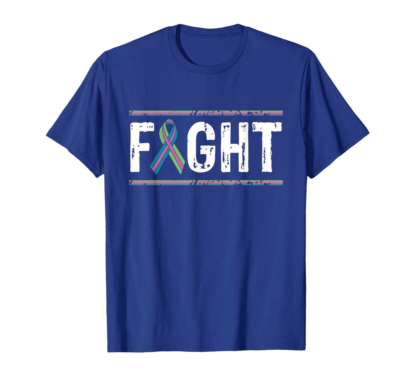 Metastatic Breast Cancer Awareness Fight Cancer Ribbon Shirt T-Shirt