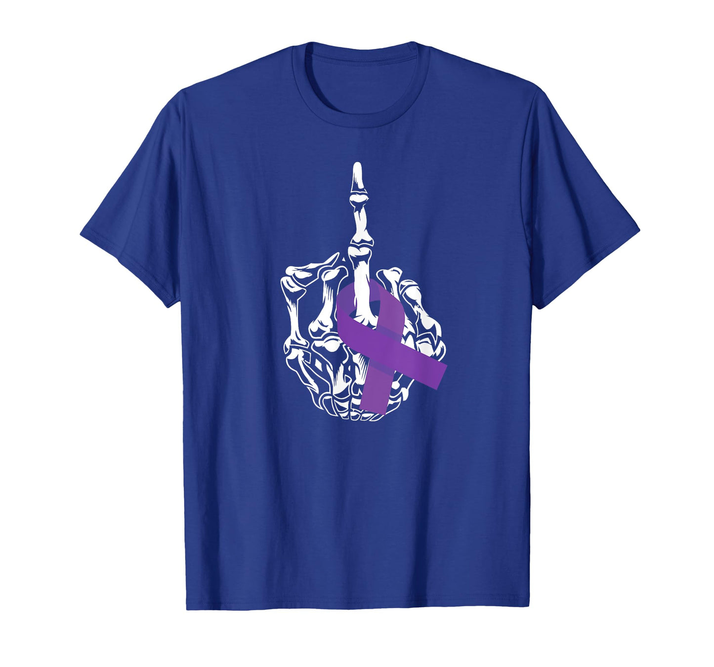Fuck Testicular Cancer Middle Finger Testicular Cancer T-Shirt
