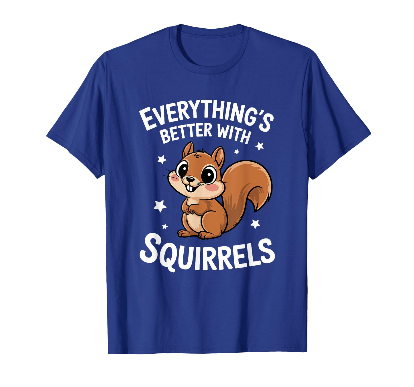 Cute Squirrel Lover Adults or Kids Boys Girls Squirrels T-Shirt
