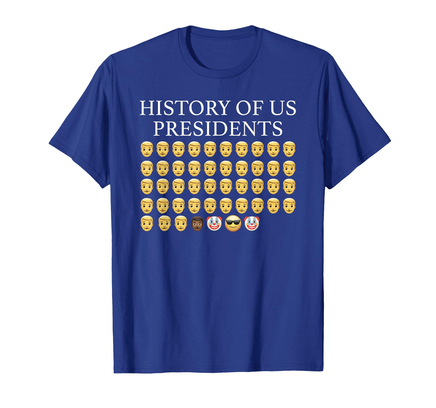 Funny Women Men Outfits Funny History of U.S. Presidents T-Shirt