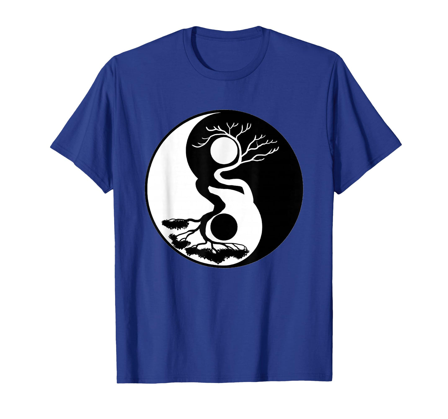 Bonsai Tree Yin Yang Symbol Nature Harmony Balance Life Gift T-Shirt
