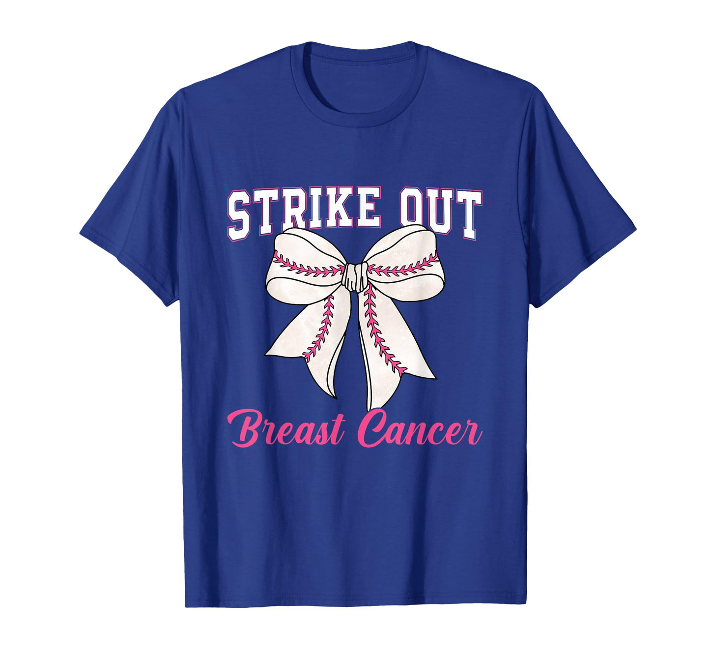 Strike Out Breast Cancer Awareness Baseball Fighters Women T-Shirt