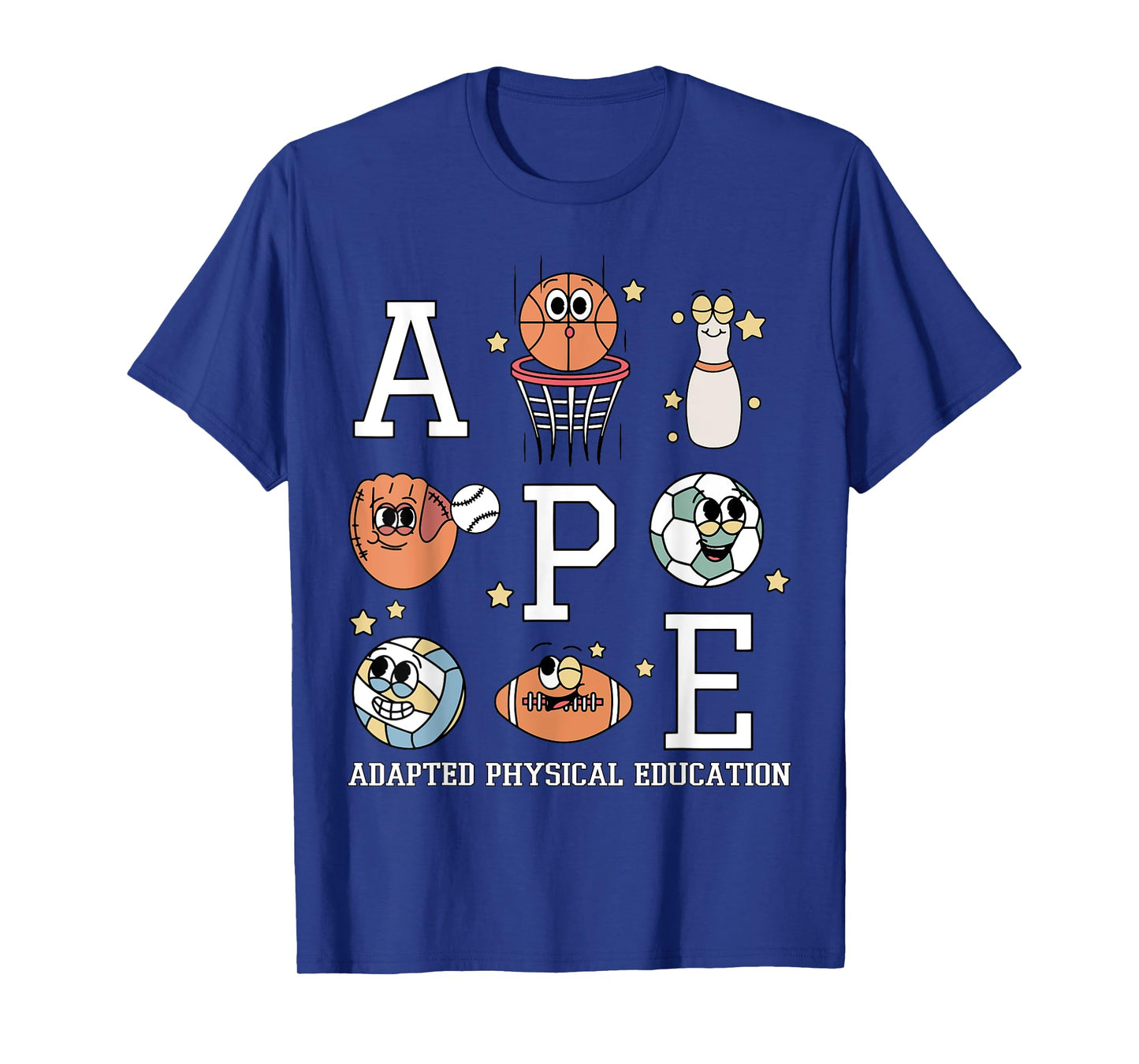 APE Teacher Adapted Physical Education Sports PE Teacher T-Shirt