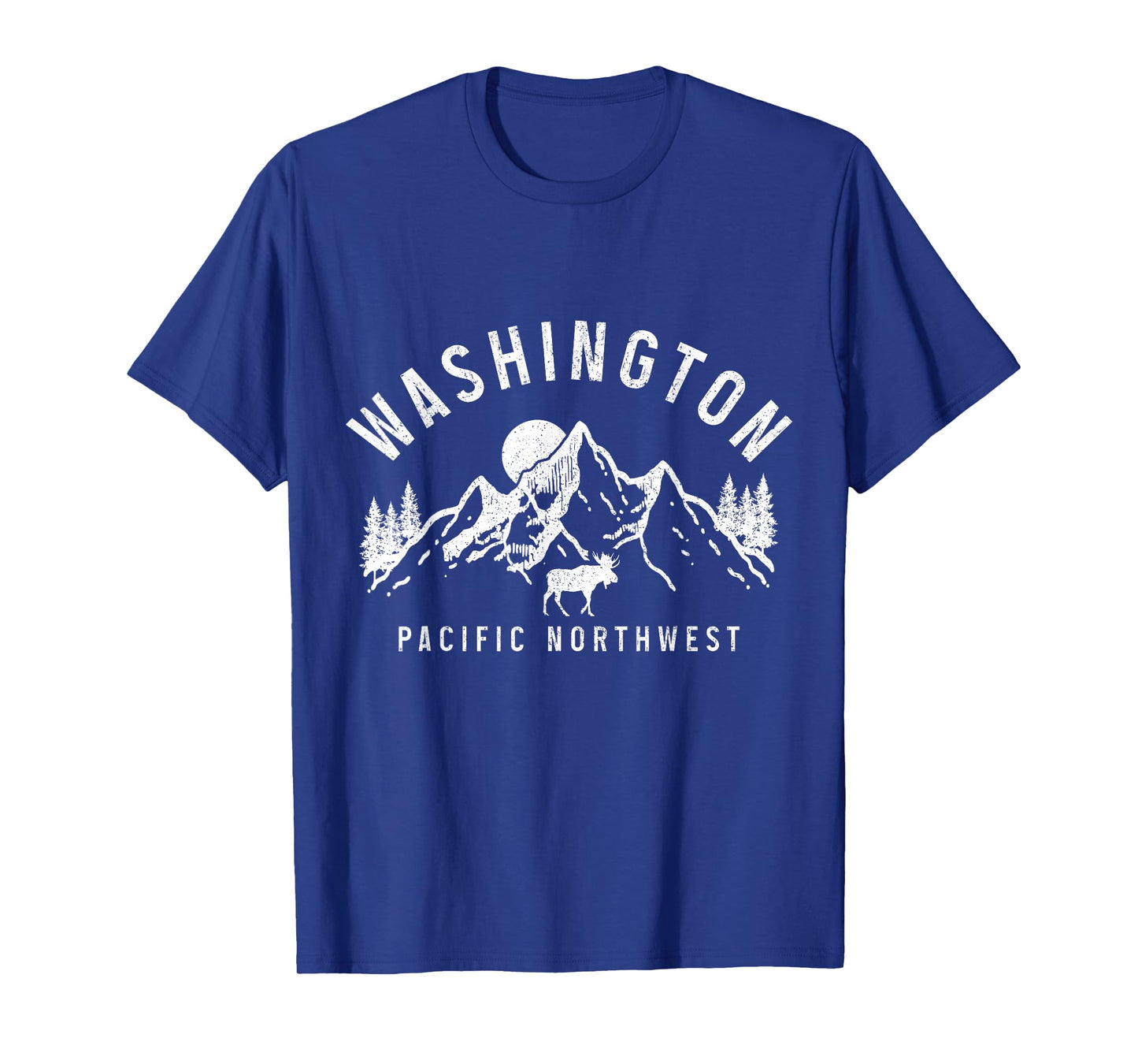 Washington PNW Moose Pacific Northwest Souvenir Pride T-Shirt
