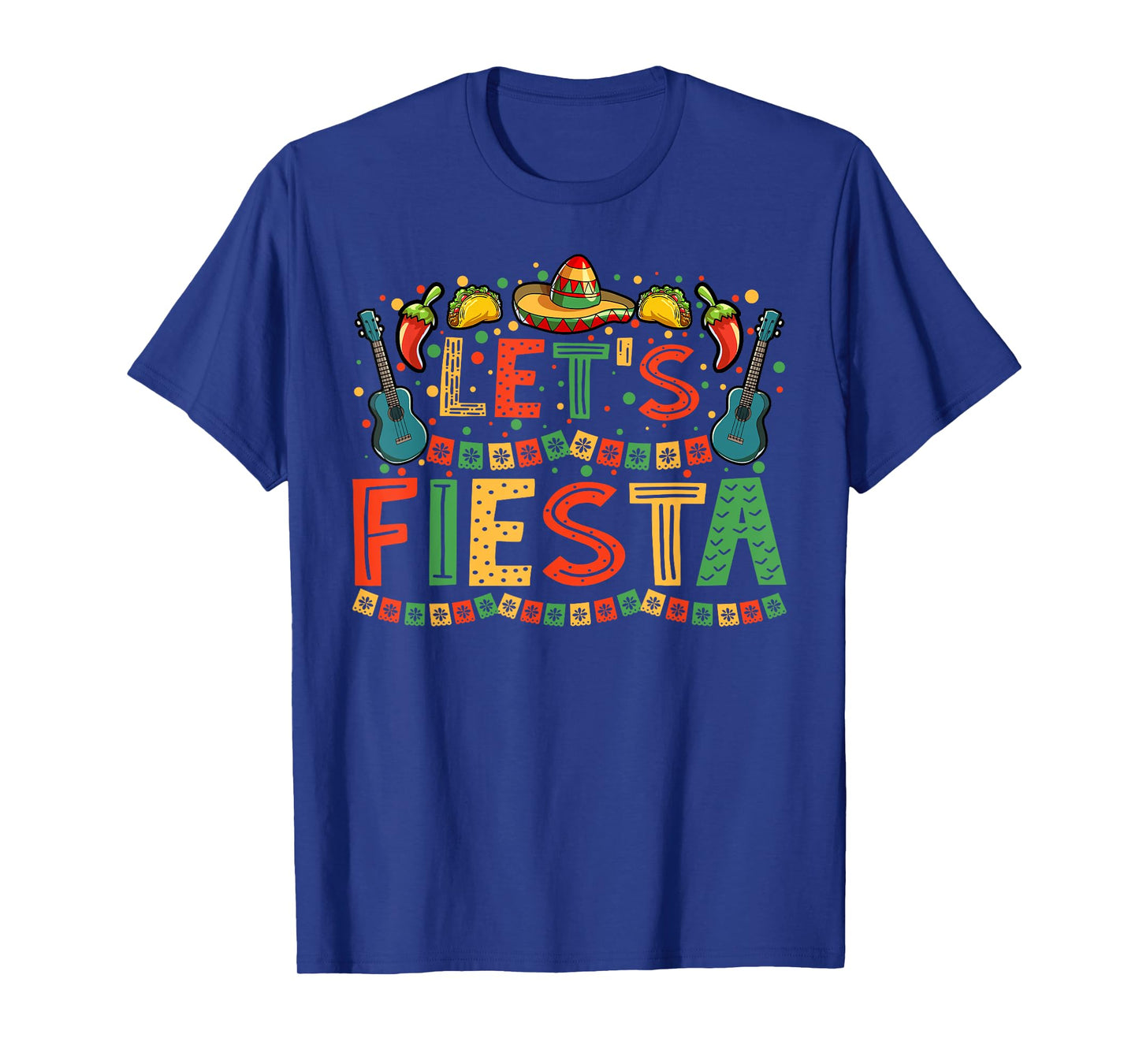 Mexican Cinco de Mayo Fiesta Shirt Women Men Sombrero T-Shirt