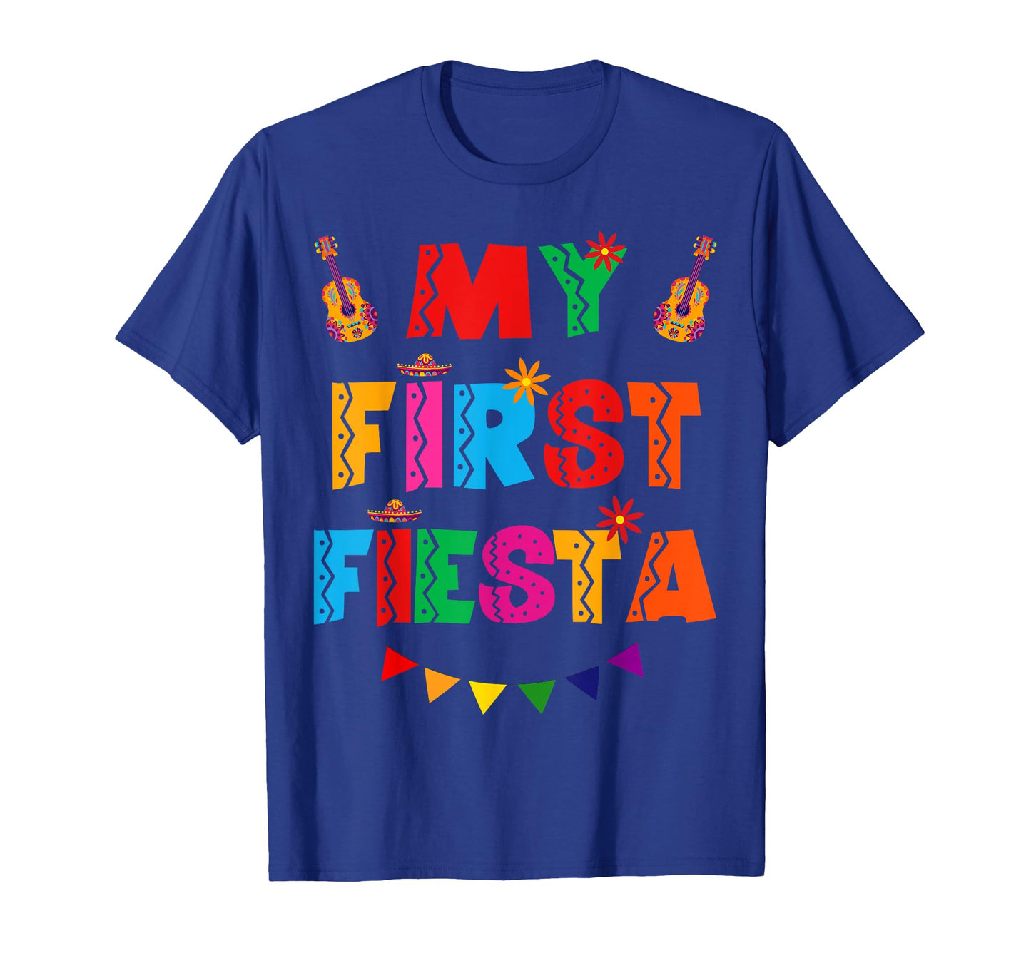 My First Fiesta 1st Birthday Family Matching Cinco de Mayo T-Shirt