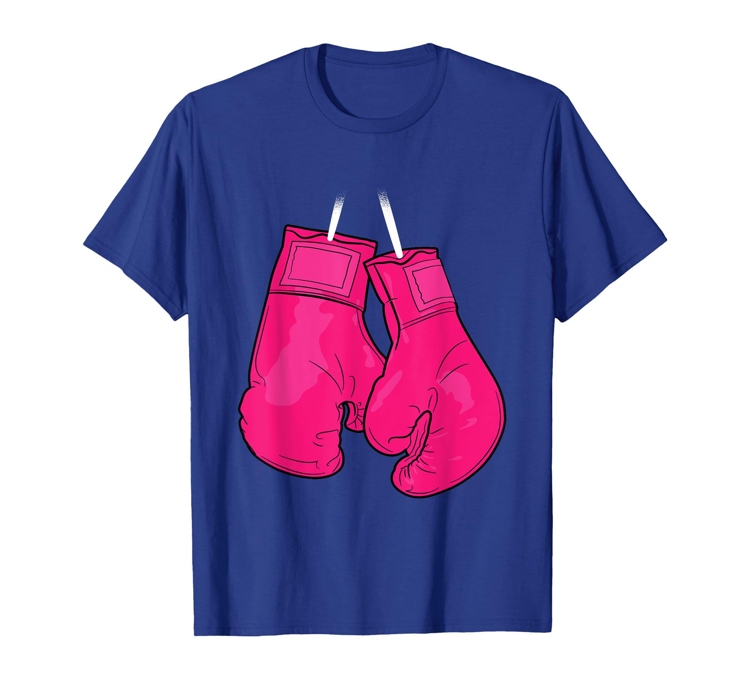 Pink Boxing Gloves Breast Cancer Awareness Cool Warrior T-Shirt