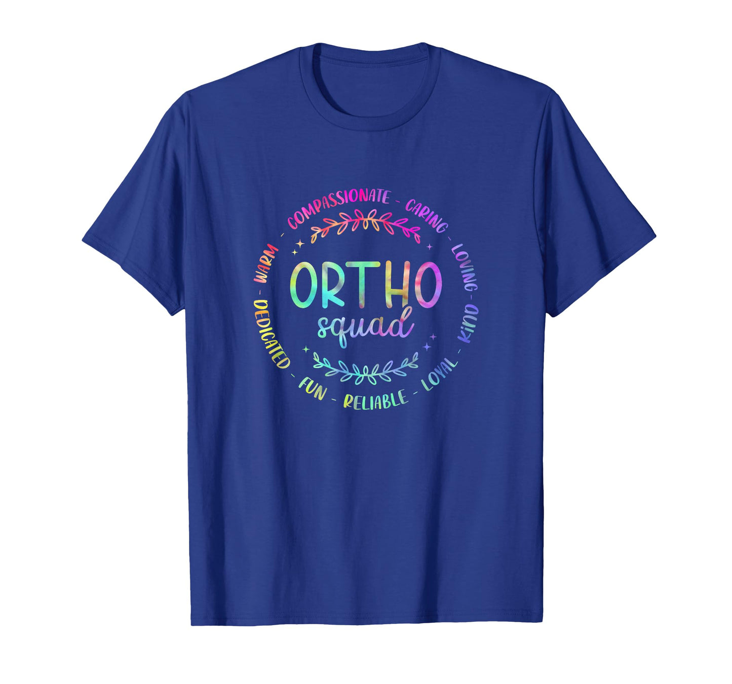Tie Dye Ortho Squad Orthopedic Surgeon Orthopedist T-Shirt