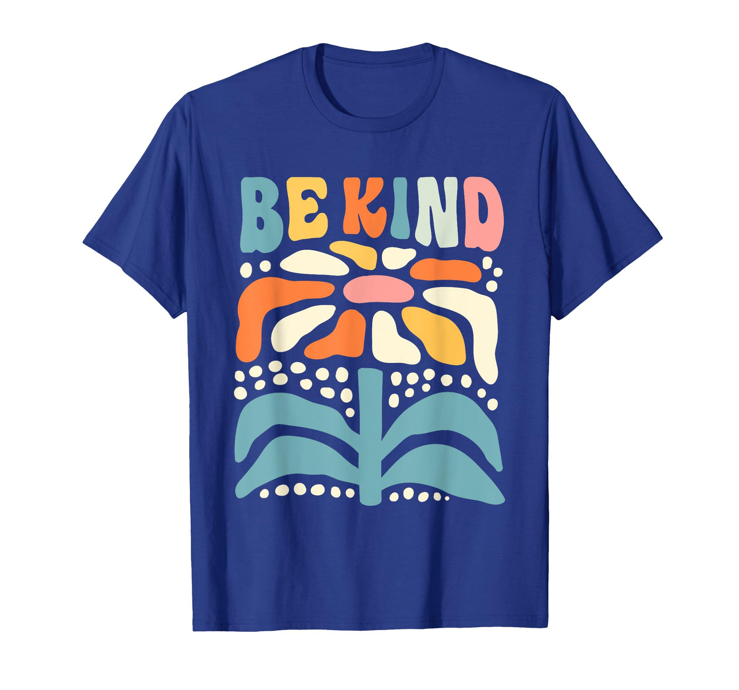Be Kind - Retro Groovy Daisy Kindness Inspirational T-Shirt