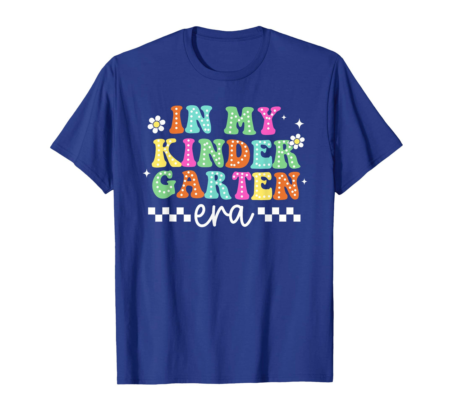 In My Kindergarten Era Groovy Kindergarten Back To School T-Shirt