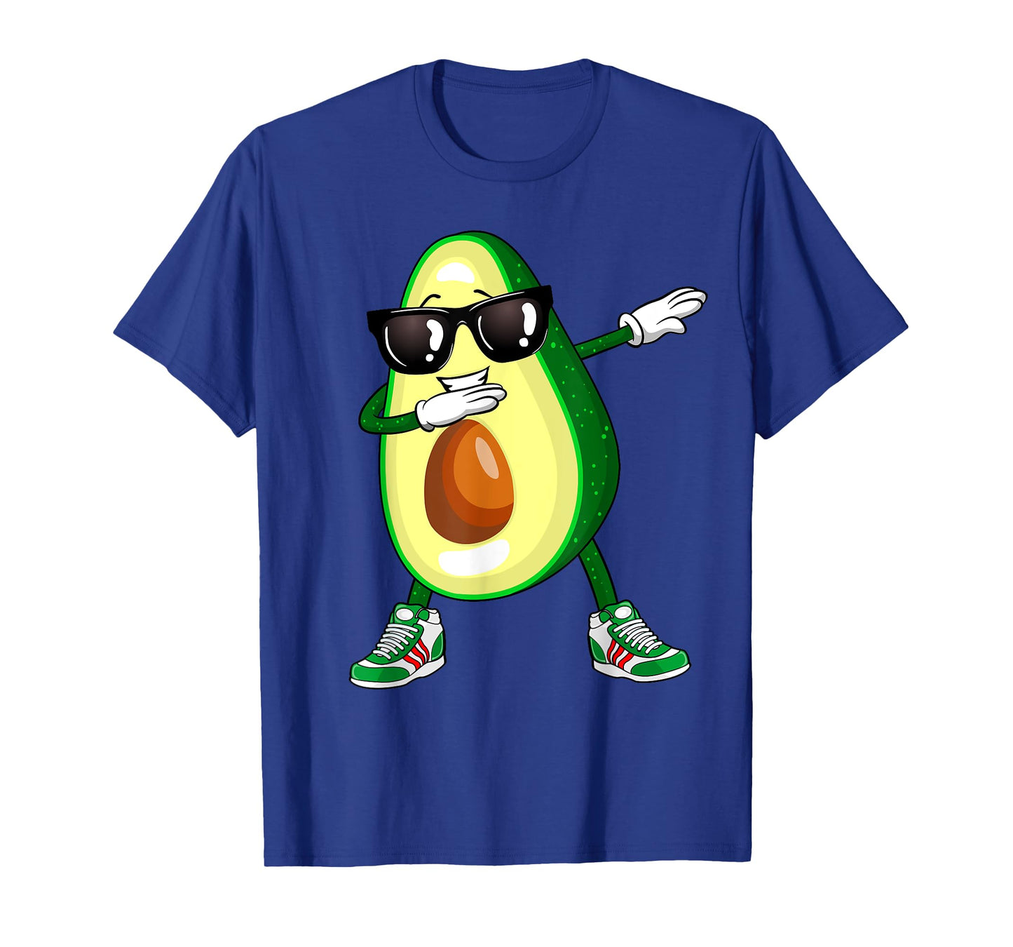 Dabbing Avocado Shirt Funny Vegan Food Lover Tee Kids Women T-Shirt