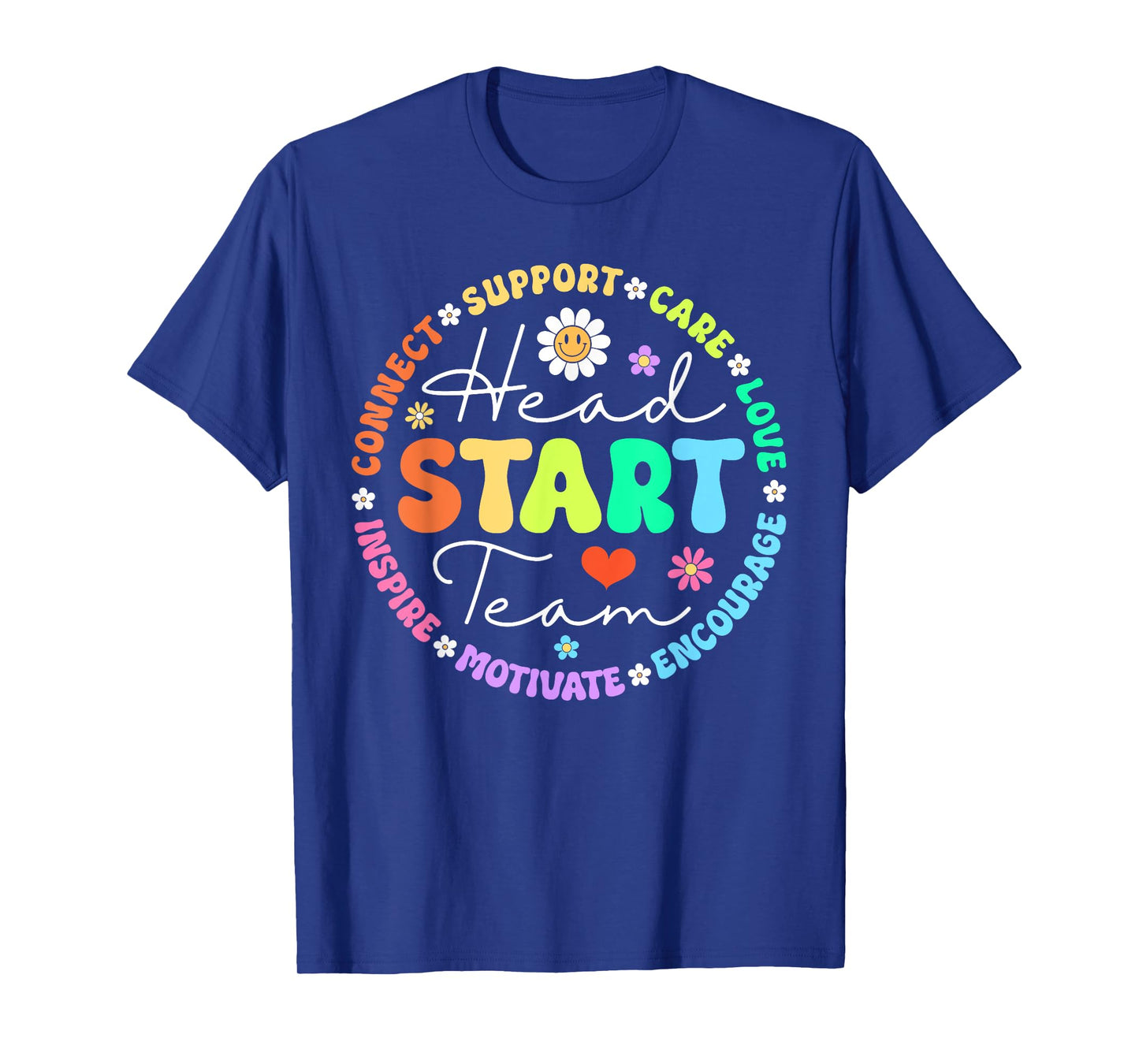 Head Start Team Homeschool Teacher Headstart Back To School T-Shirt for Men Women Girls Kids