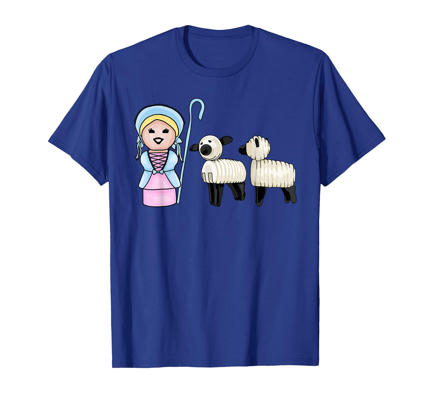 Little Bo Peep and Her Little Sheep T-Shirt