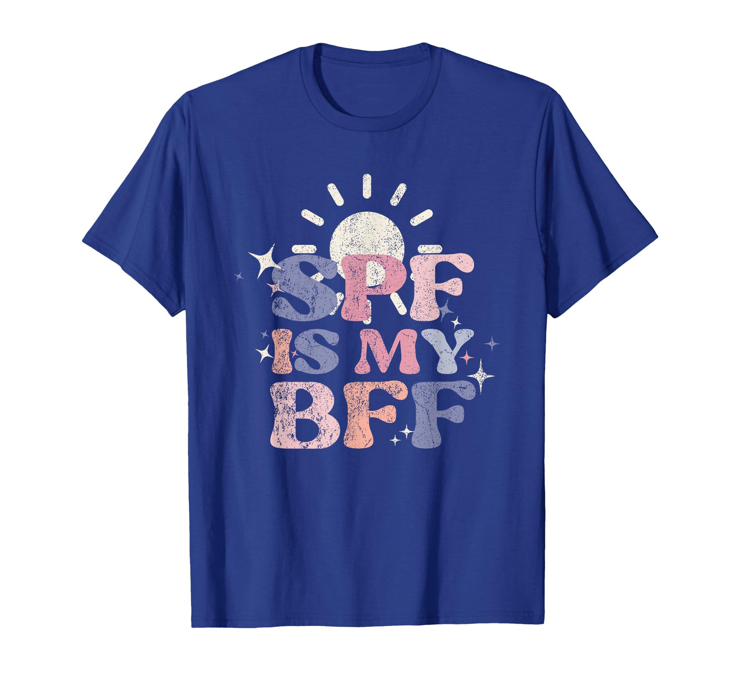 Vintage SPF Is My BFF Sunscreen Skincare Esthetician T-Shirt