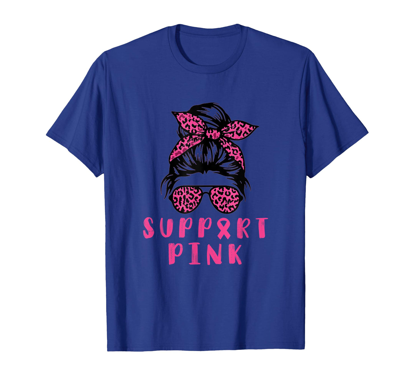 In October We Wear Pink for Breast Cancer Awareness support T-Shirt