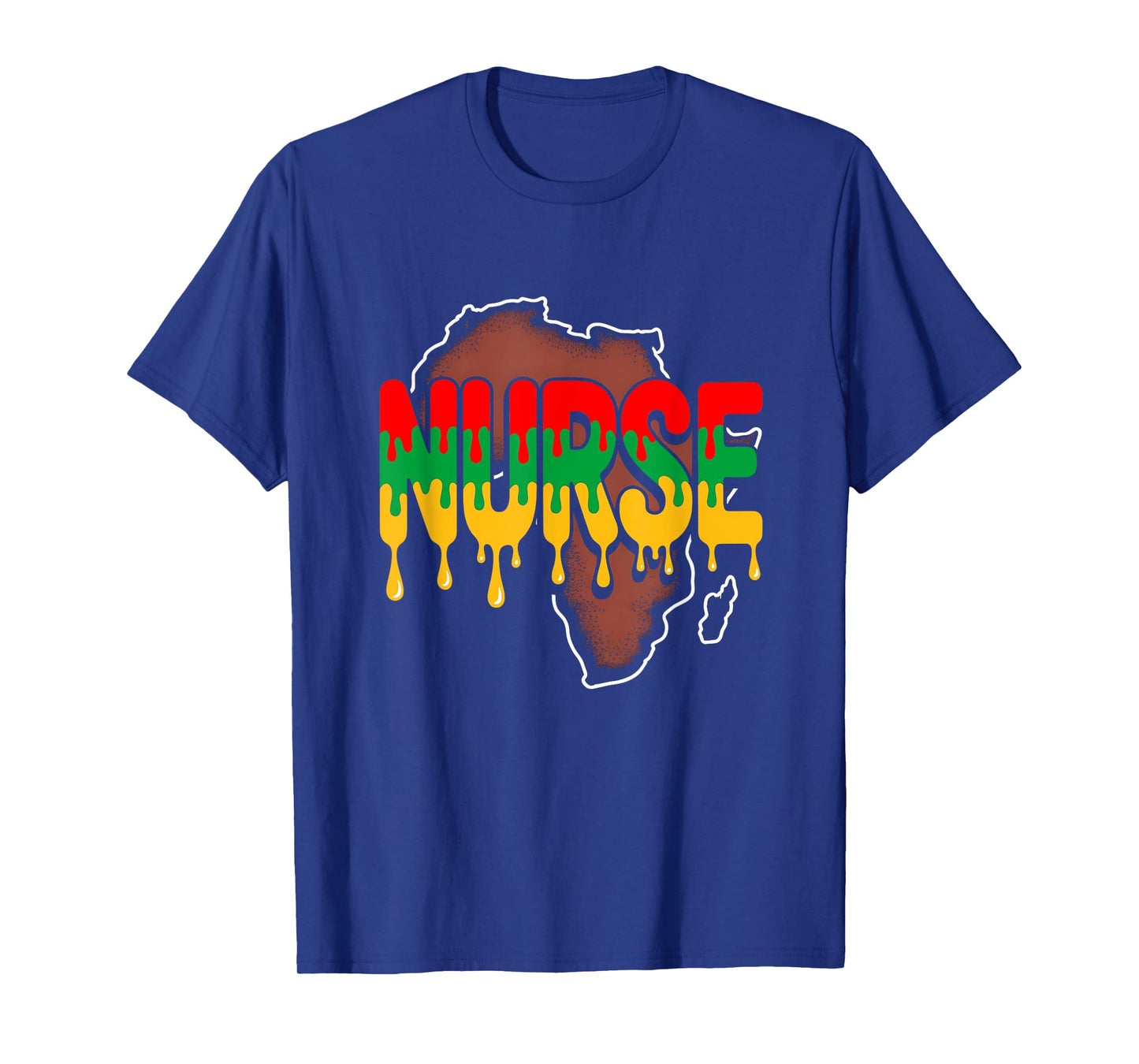 Juneteenth Nurse African American Women Black History Drip T-Shirt