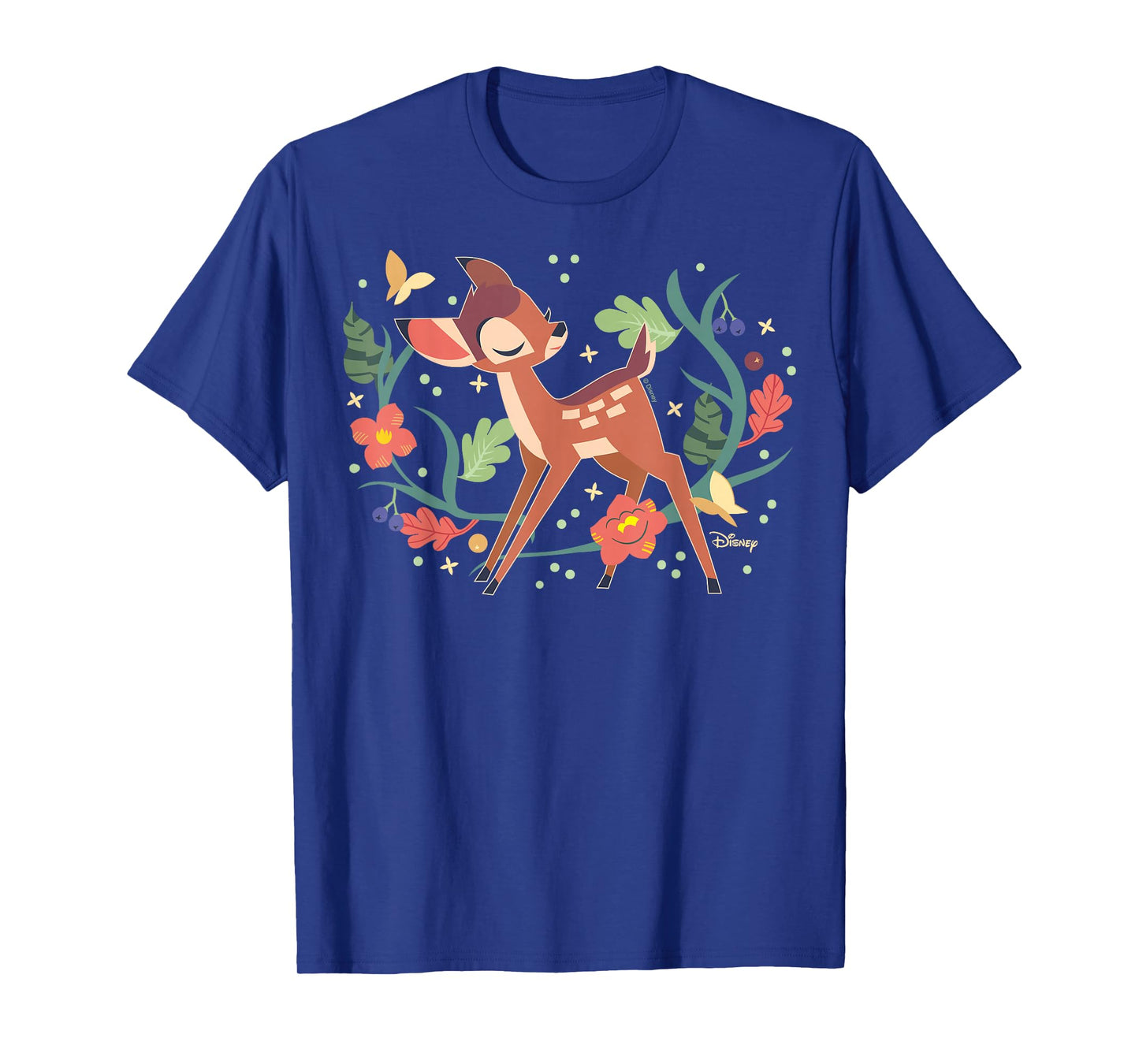 Disney Bambi - Plants Leaves And Flowers T-Shirt