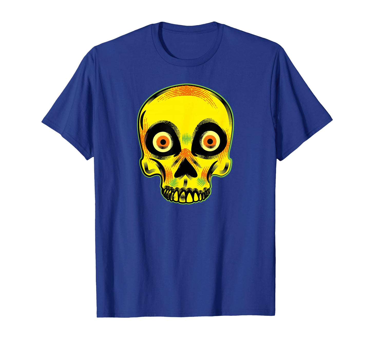 Halloween Skull Skeleton I Pumpkin Scary Trick Or Treat T-Shirt