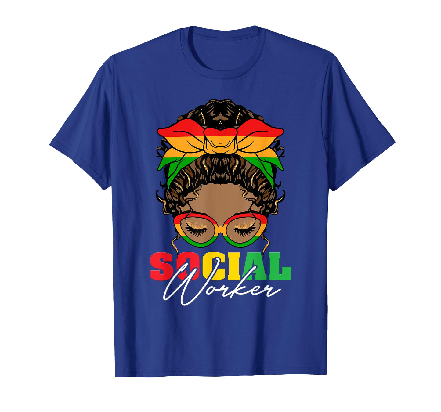 Black History Month Social Worker Social Work Month Women T-Shirt