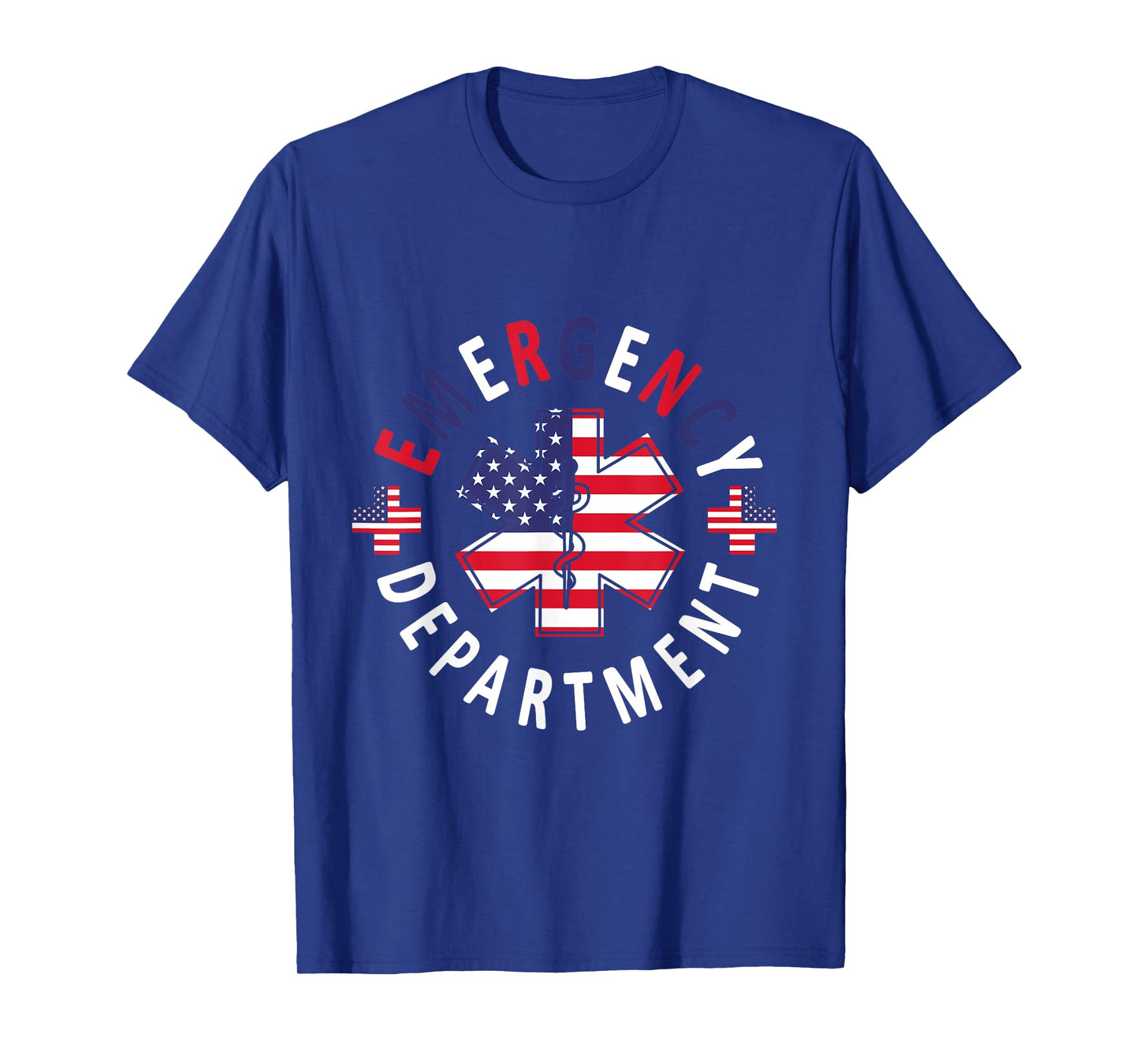 Emergency Department 4th of July USA Emergency Room Nurse T-Shirt