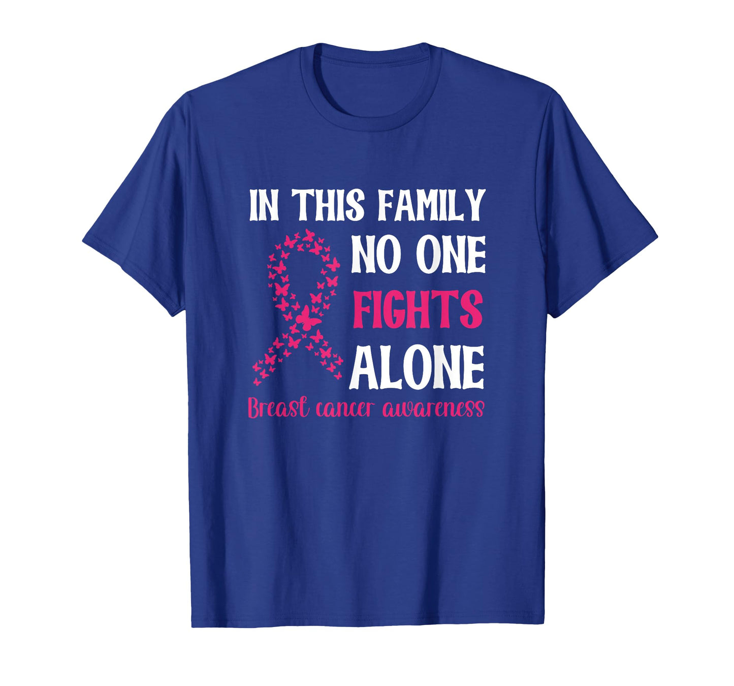 Breast Cancer Awareness - Family Fight T-Shirt