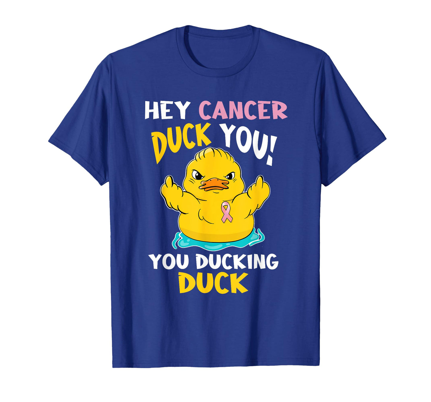 Daring Duckie - Breast Cancer Warrior T-Shirt