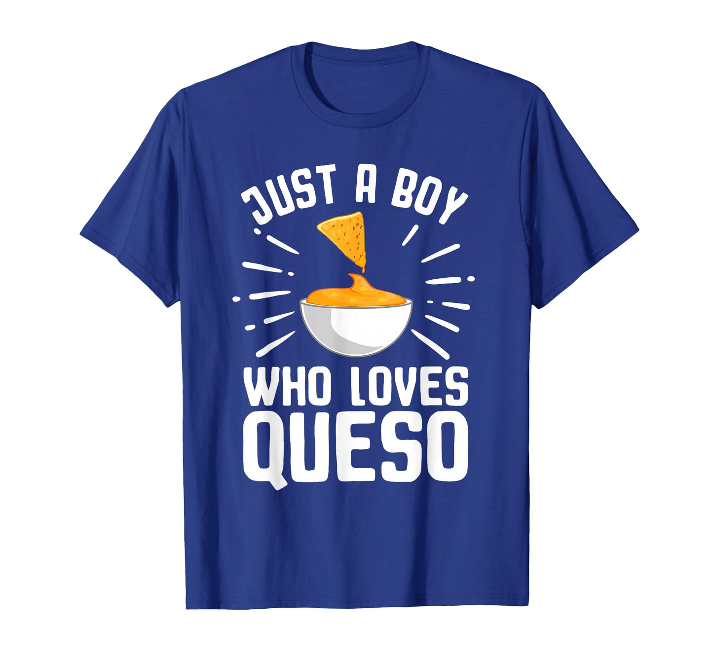 Best Queso Design for Boys Kids Men Cheese Dip Queso Lover T-Shirt