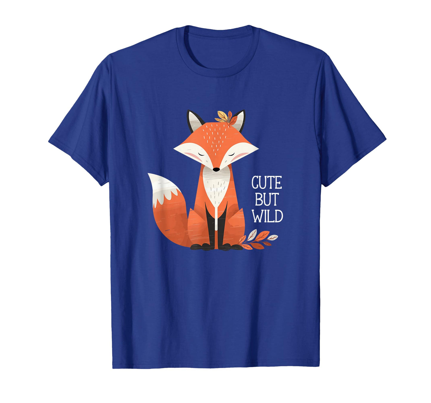Cute but Wild Fox Forest Animal Nature Woodland Whimsical T-Shirt