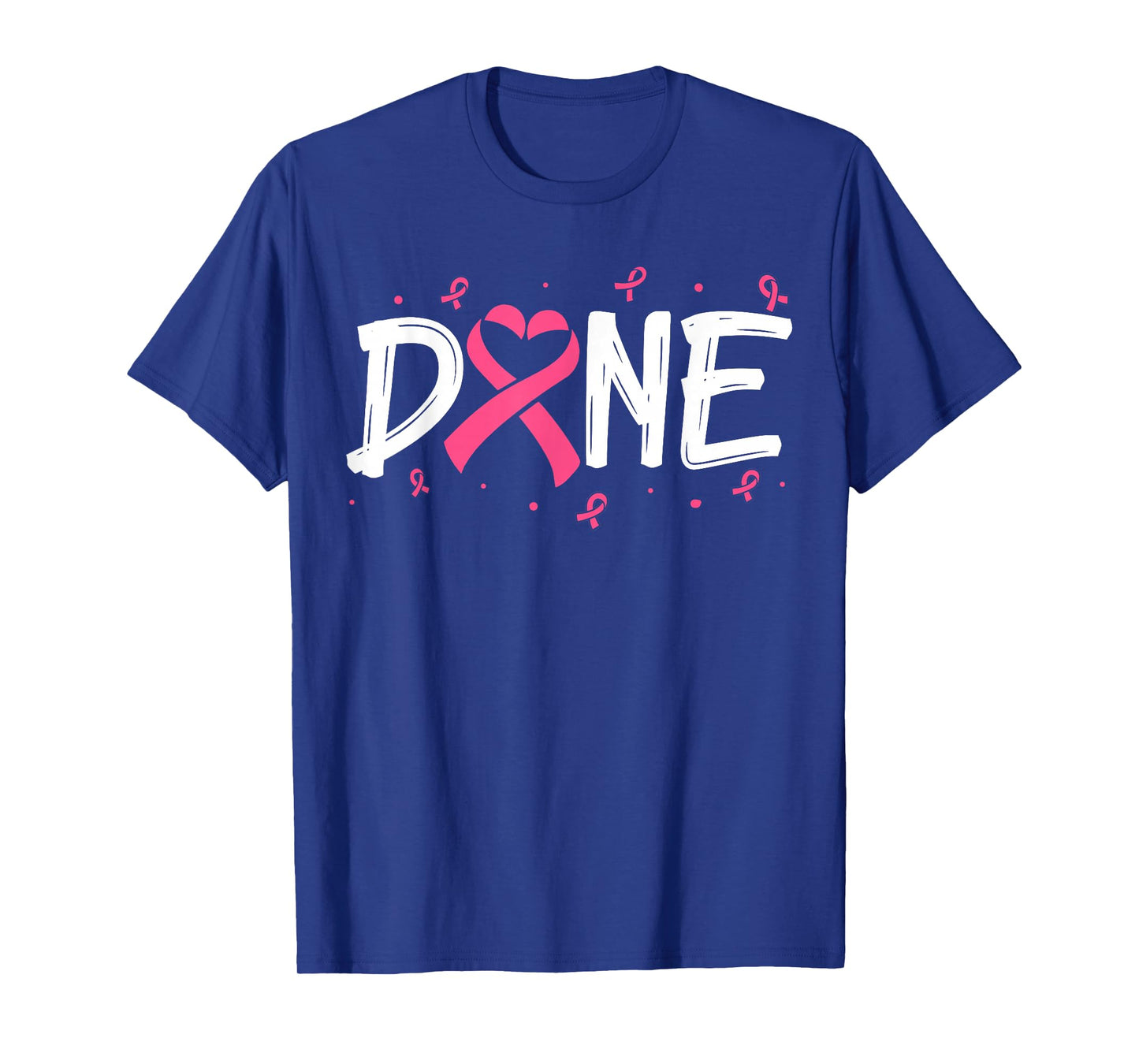 Done Last Day Of Radiation Chemo Breast Cancer Awareness T-Shirt