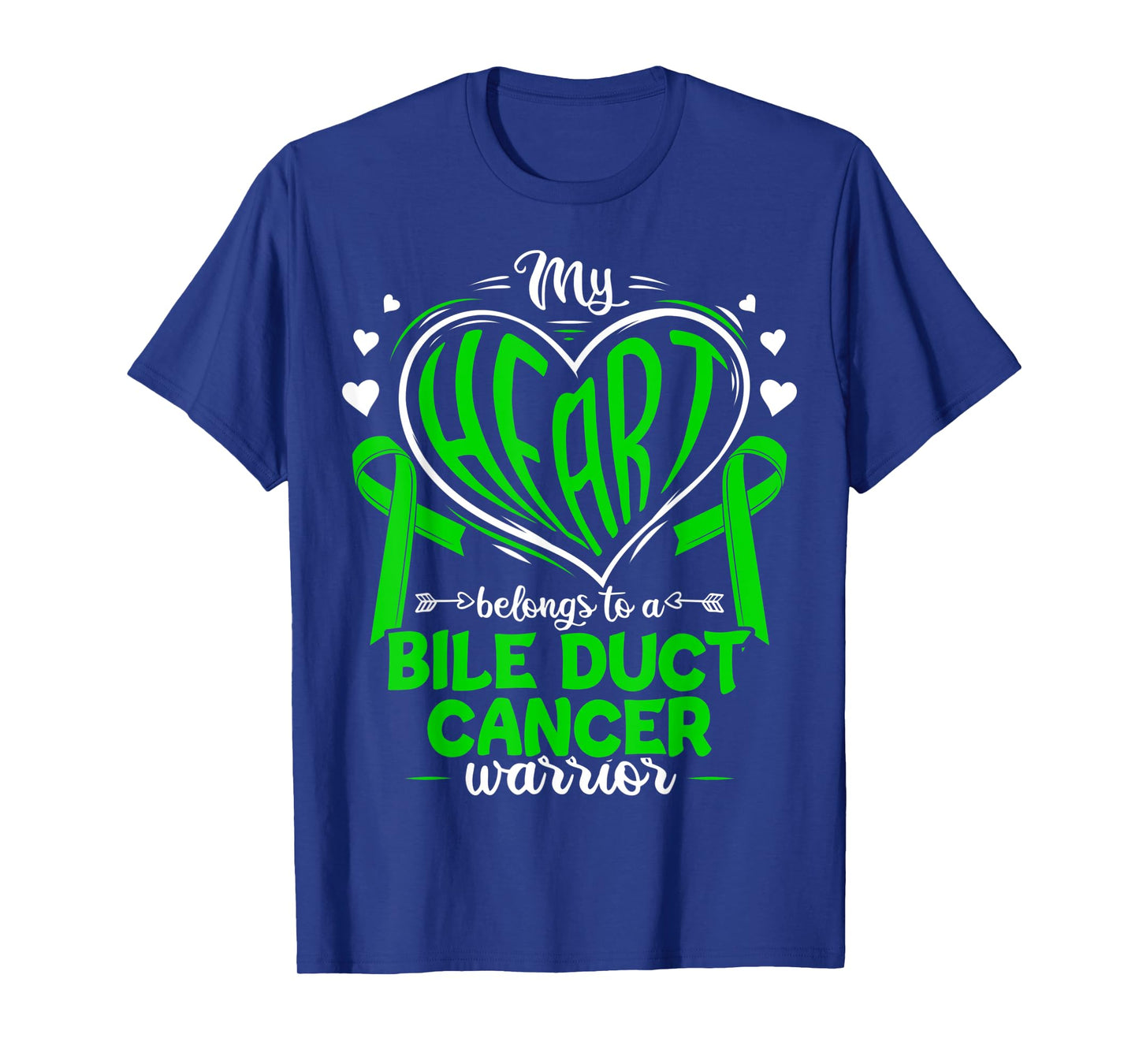 Cholangiocarcinoma Bile Duct Cancer Awareness T-Shirt