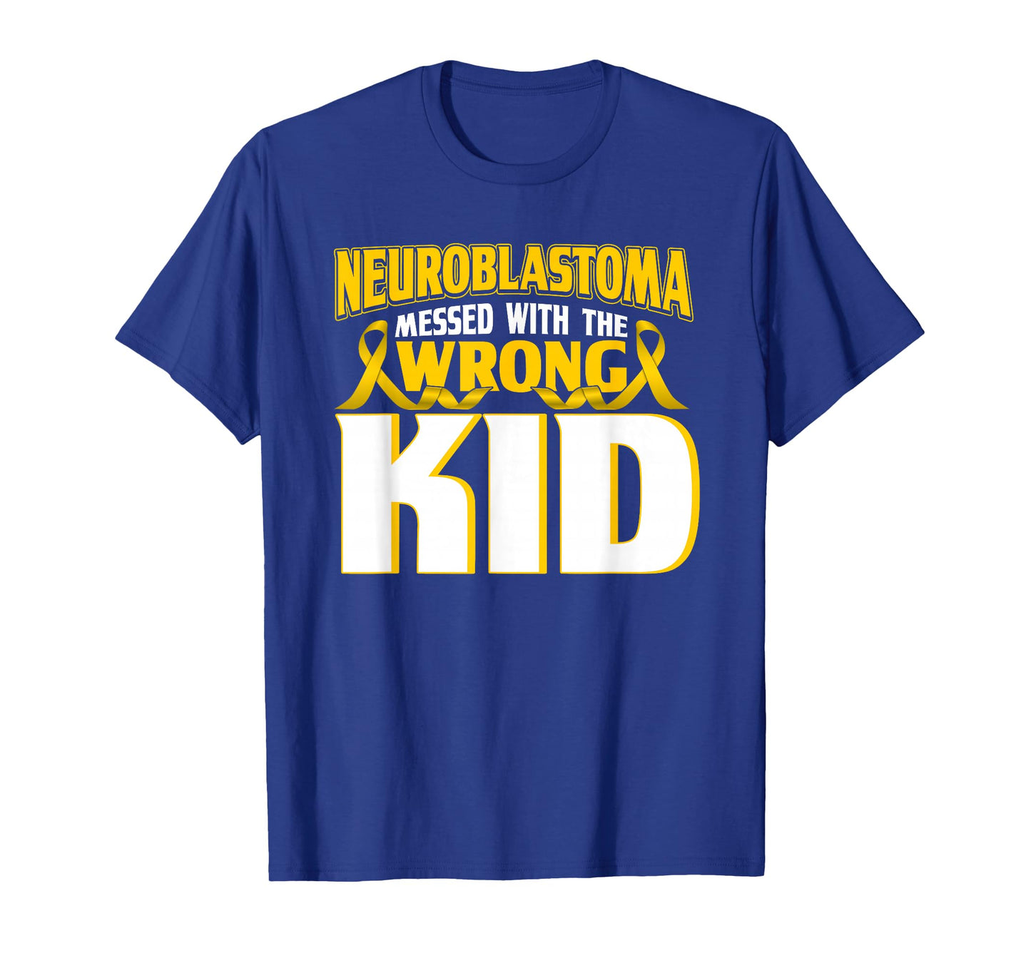 Neuroblastoma with the wrong child Yellow Band T-Shirt
