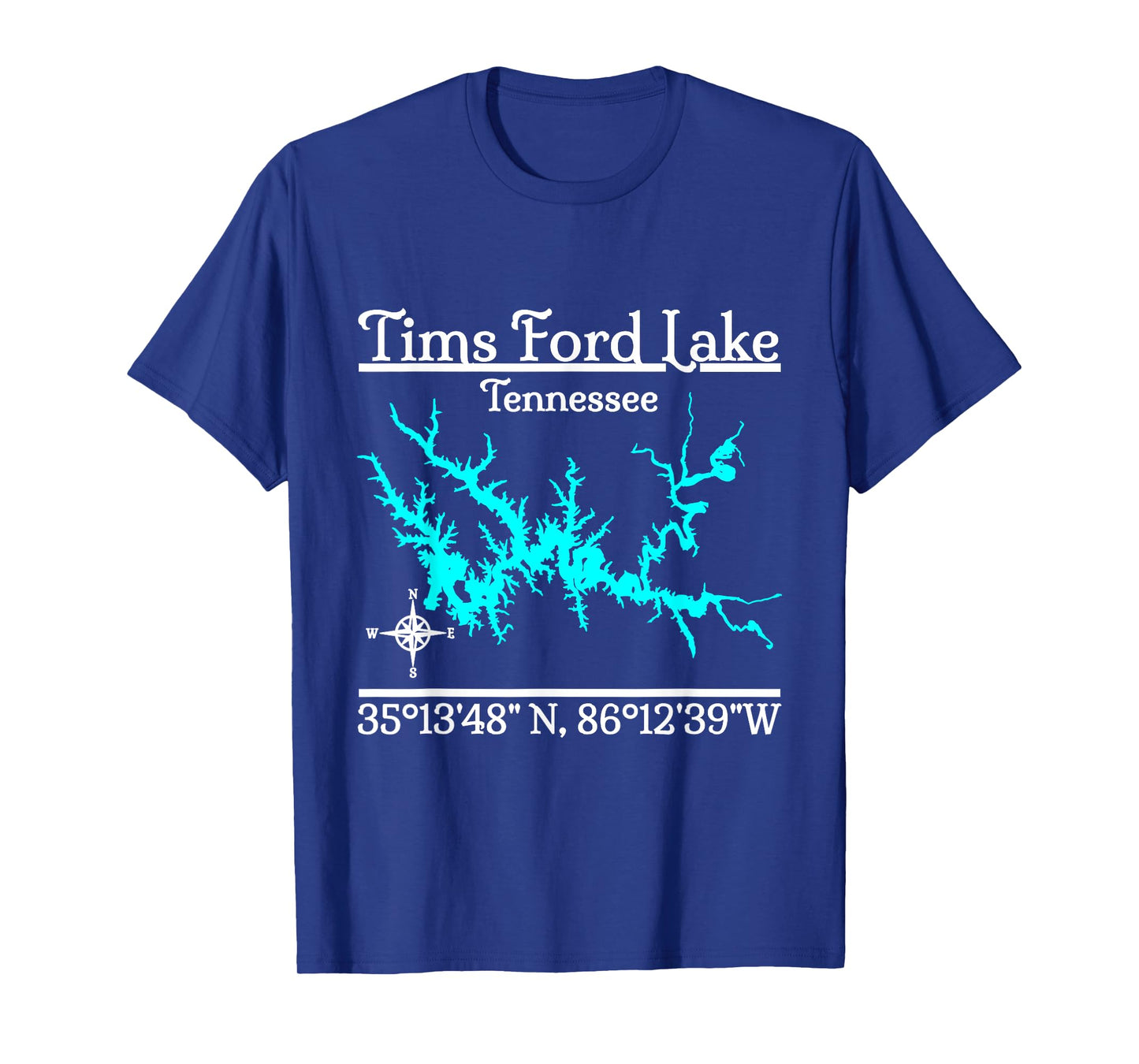 Tims Ford Lake, Tennessee T-Shirt