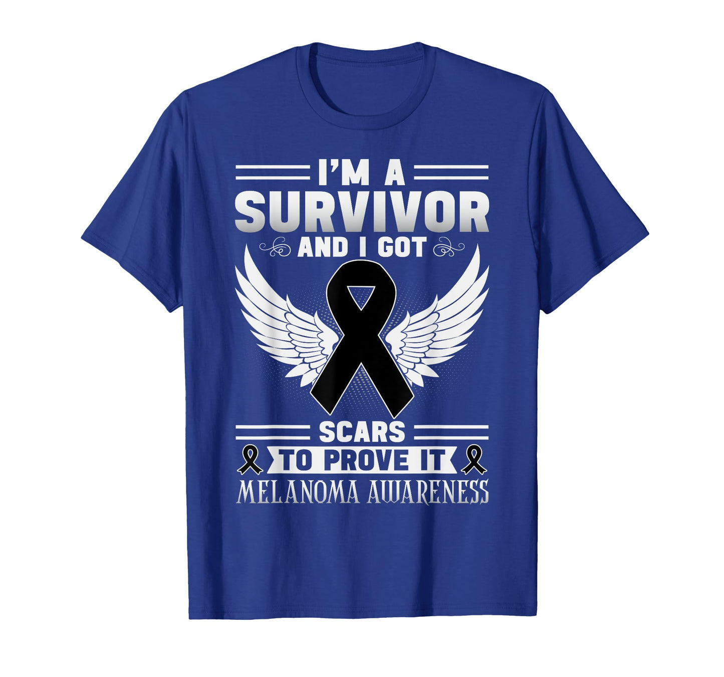 Skin Cancer Survivor Funny Melanoma Warrior T-Shirt