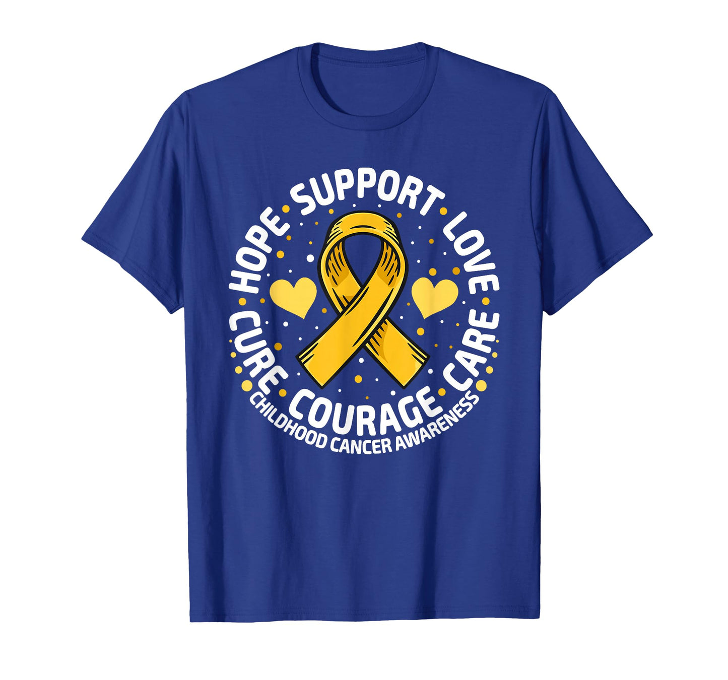 Childhood Cancer Support Family Childhood Cancer Awareness T-Shirt