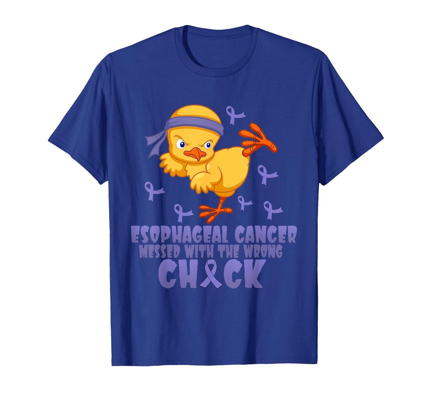 Esophageal Cancer Messed With The Wrong Chick T-Shirt