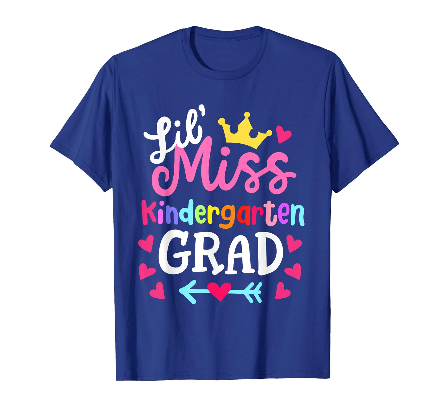 Little Miss Kindergarten Last Day of School 2025 Girls T-Shirt