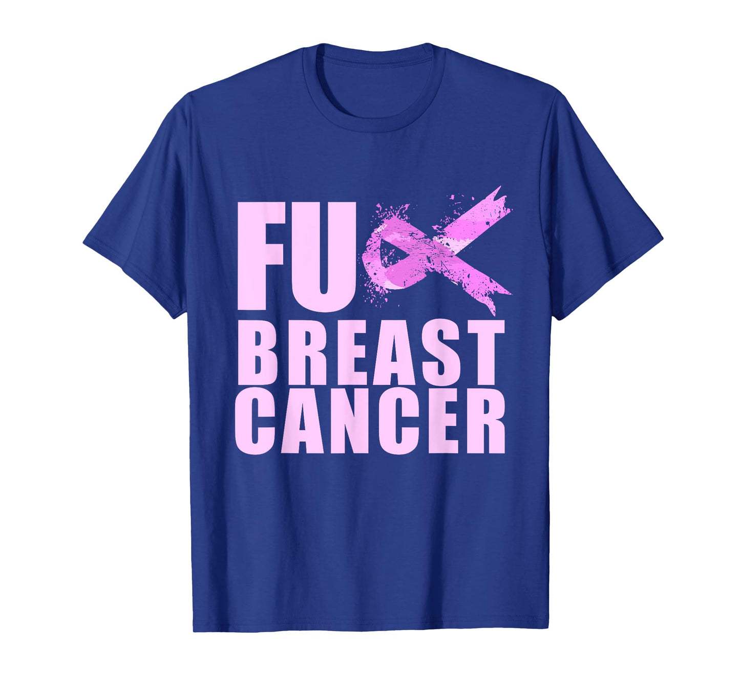 Pink Ribbon Fuck Cancer for Breast Cancer Awareness T-Shirt