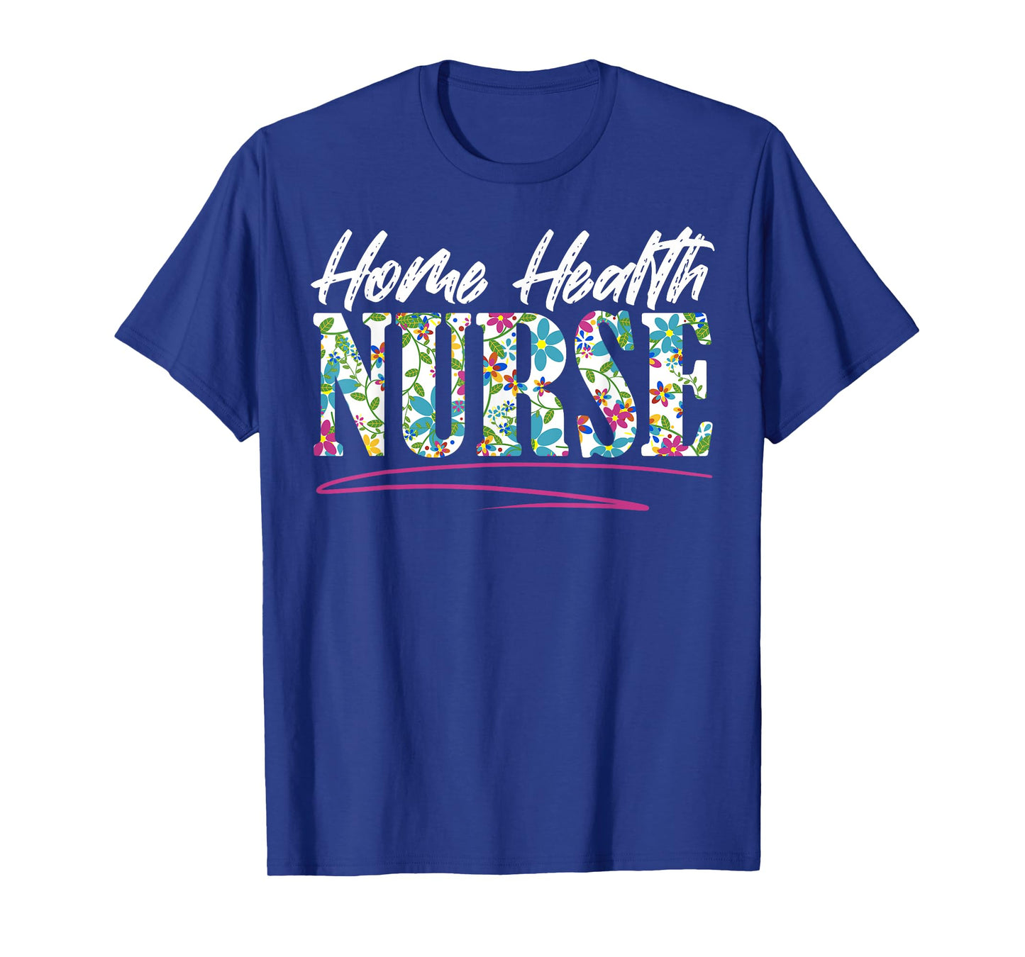 Home Health Nurse Nursing T-Shirt, Small, Black