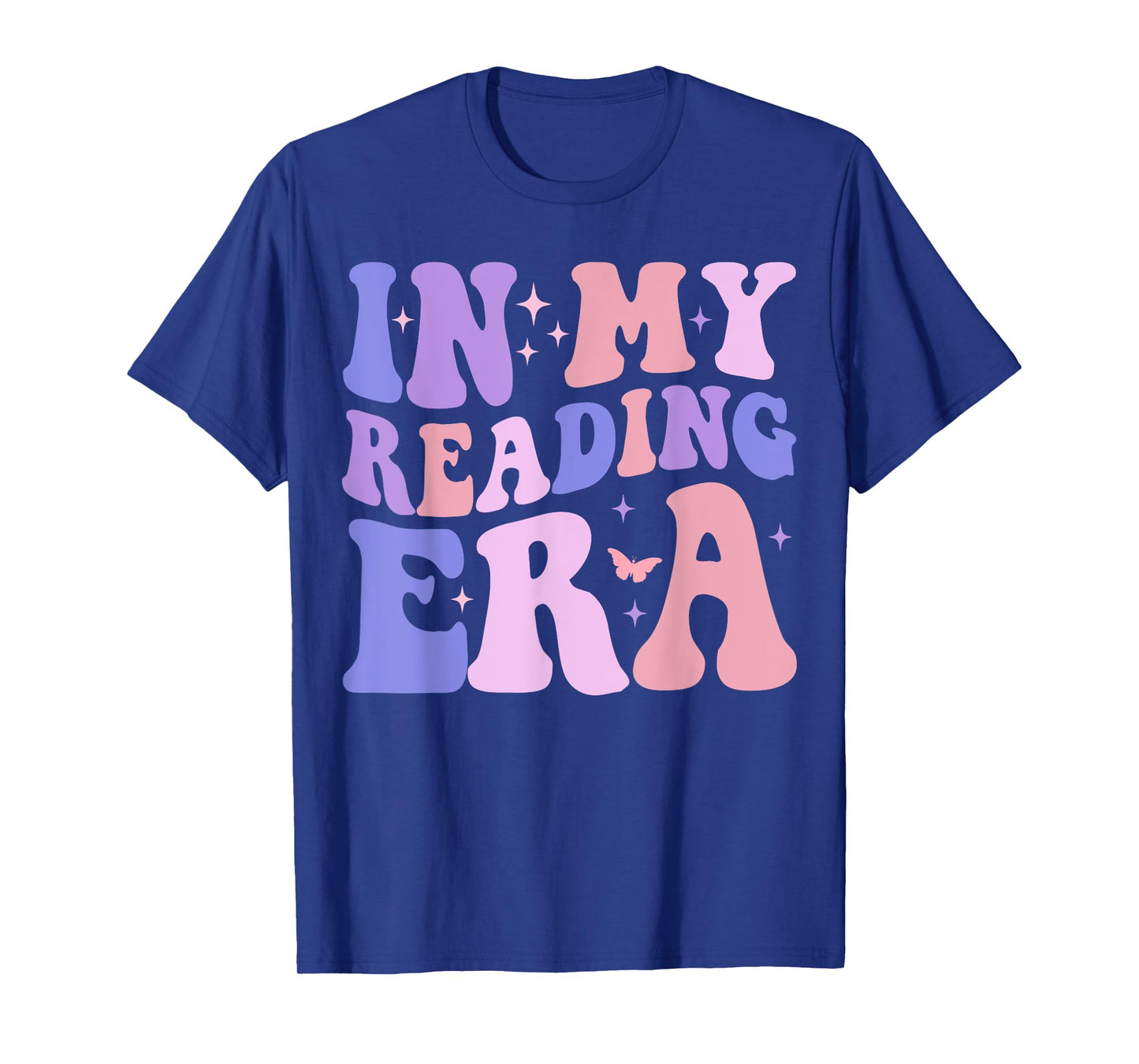 Groovy In My Reading Era Book Lovers Funny Book Reader T-Shirt