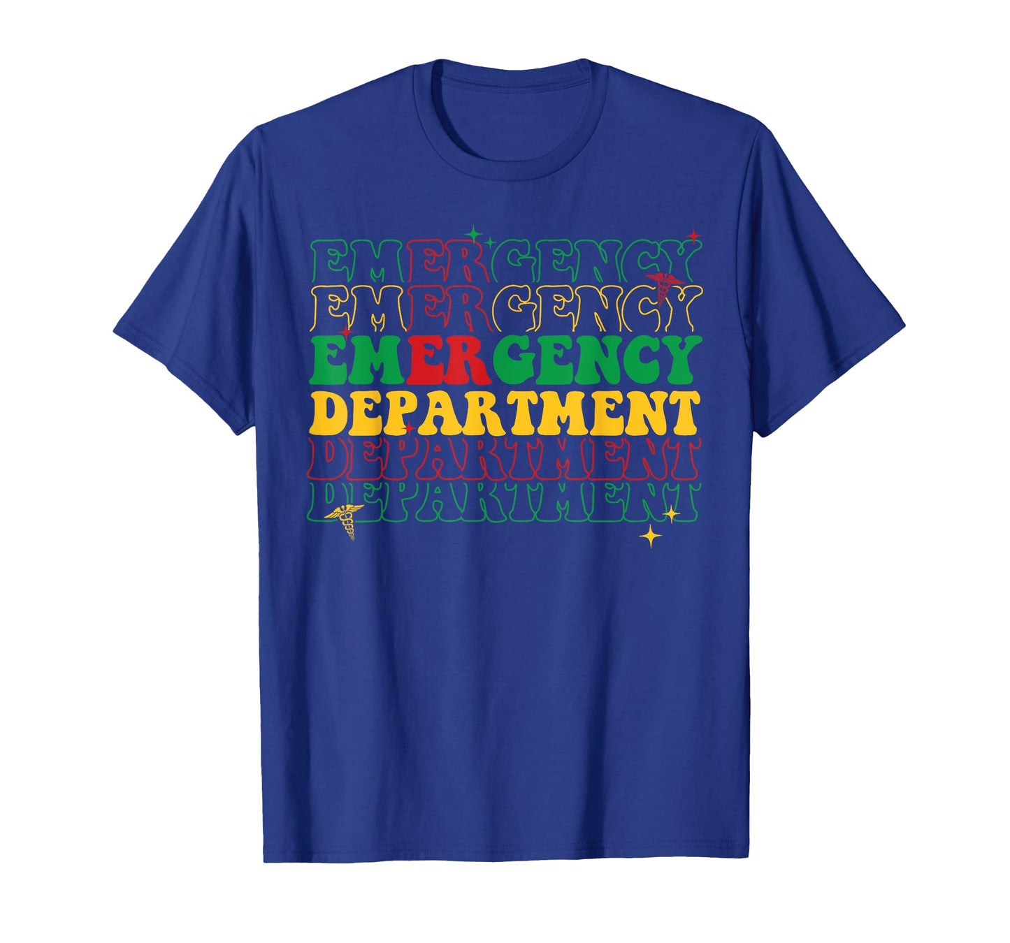 Emergency Department Juneteenth Pride African American T-Shirt