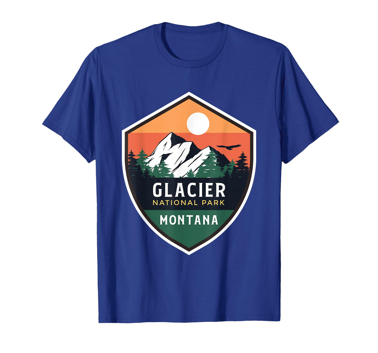Glacier National Park Shirt Vintage Glacier Park Shirt Camp T-Shirt