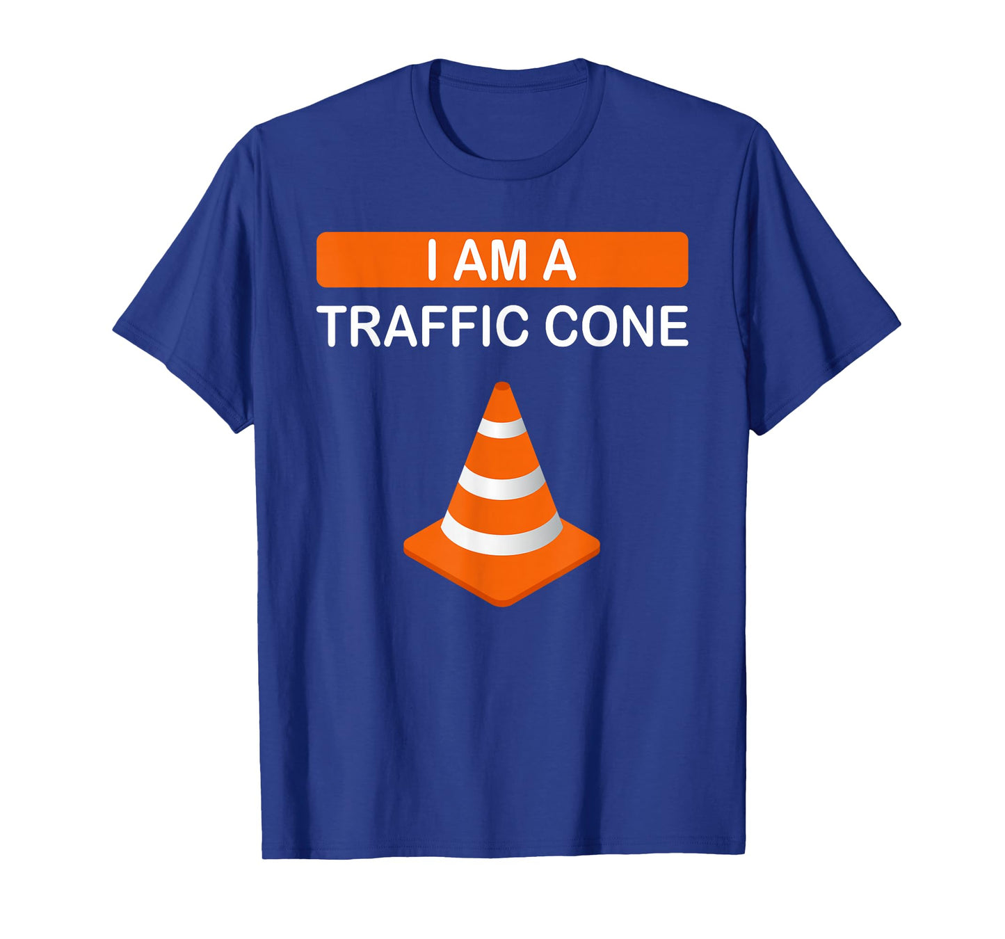 Iβm A Traffic Cone Halloween Costume Funny Adults and Kids T-Shirt