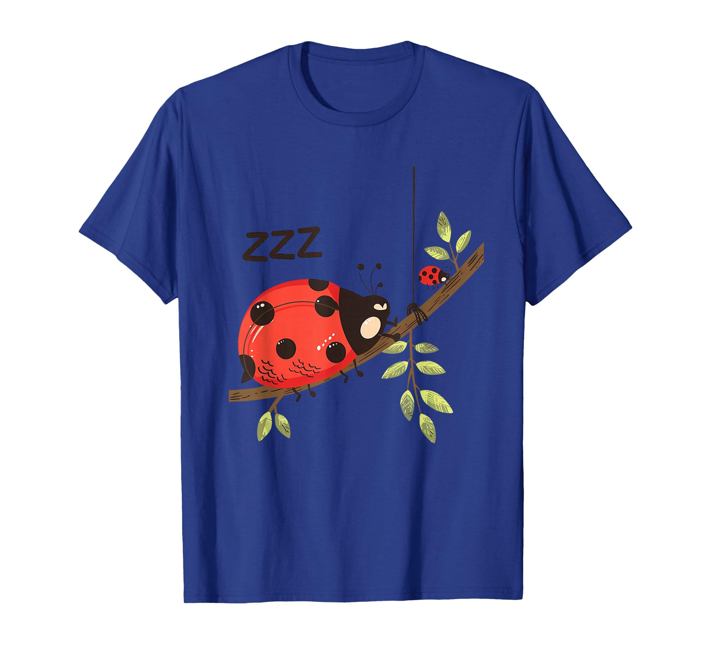 Sleep Ladybug Nature Cute Ladybug Sleeping Sleepy Ladybug T-Shirt