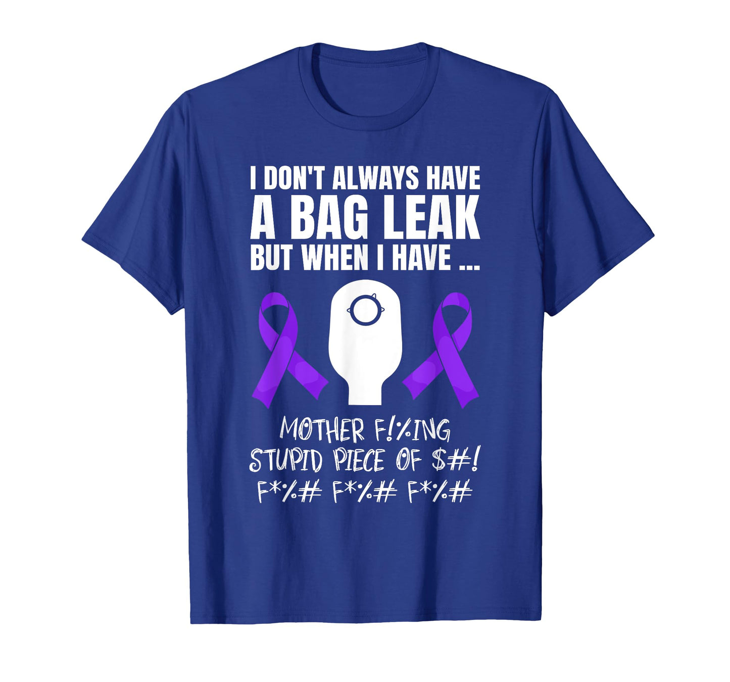 Ostomy Surgery Recovery Funny Ostomy Warrior T-Shirt