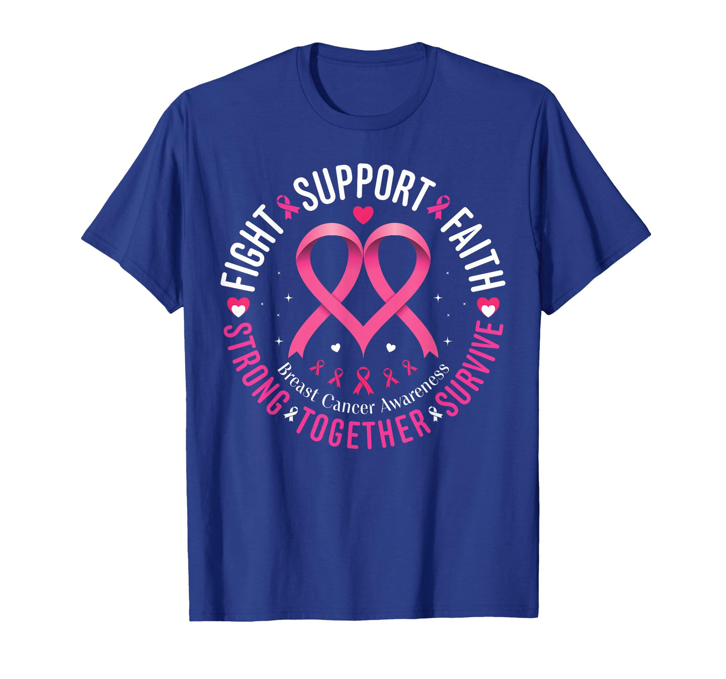 Support Fight Survive Breast Cancer Awareness T-Shirt