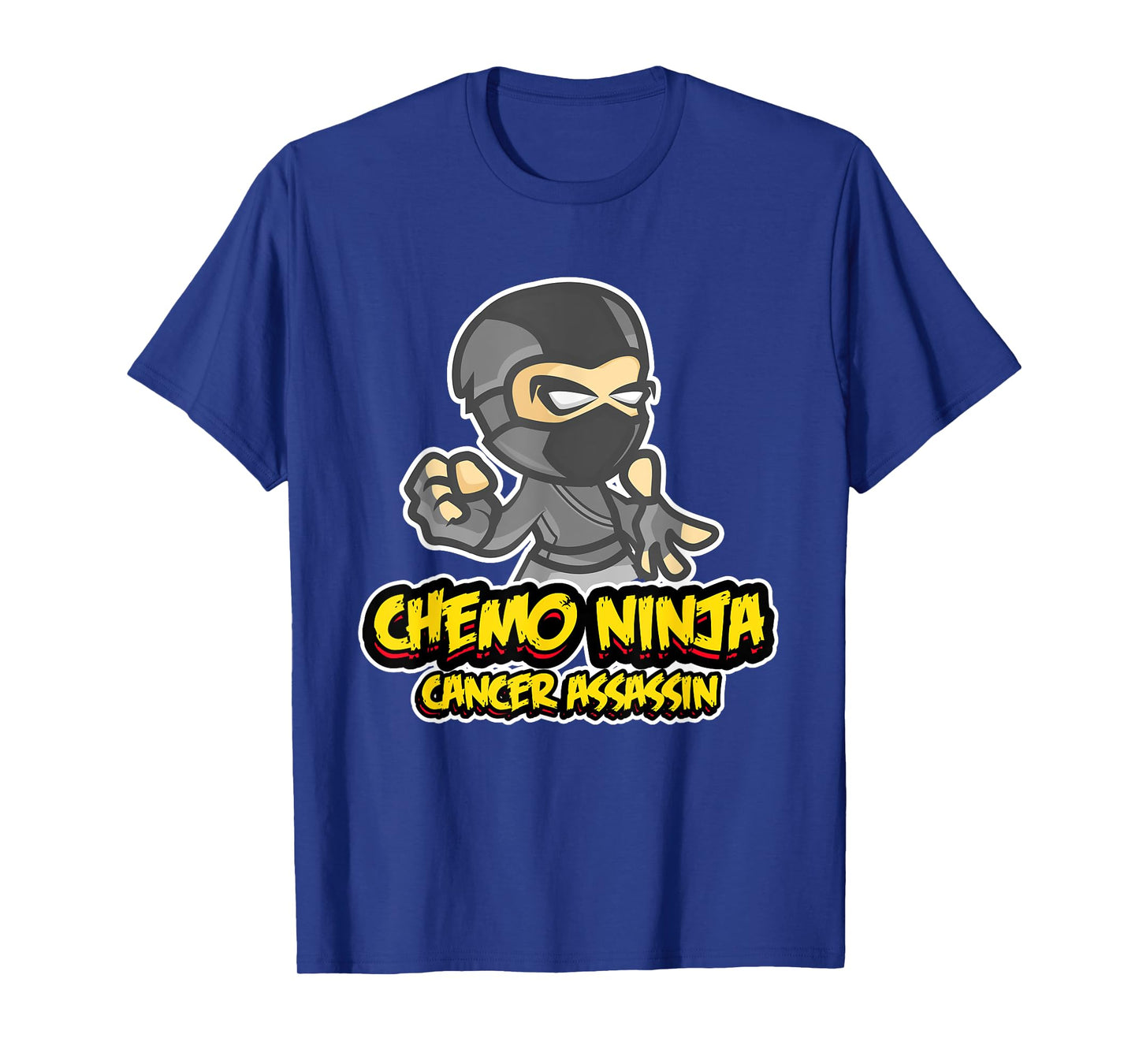 Pediatric Cancer Awareness Childhood Gifts Chemo Ninja T-Shirt