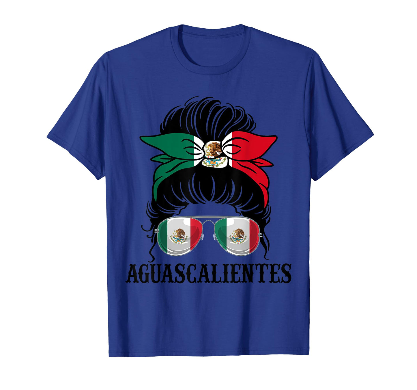 Aguascalientes Mexico Pride Mexican Flag State T-Shirt